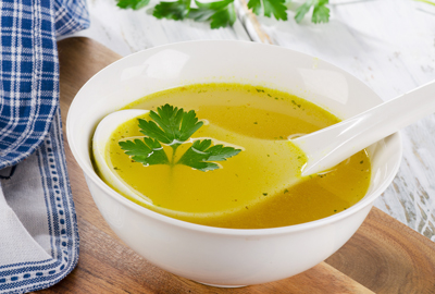Bone Broth recipe, Basil Bandwagon