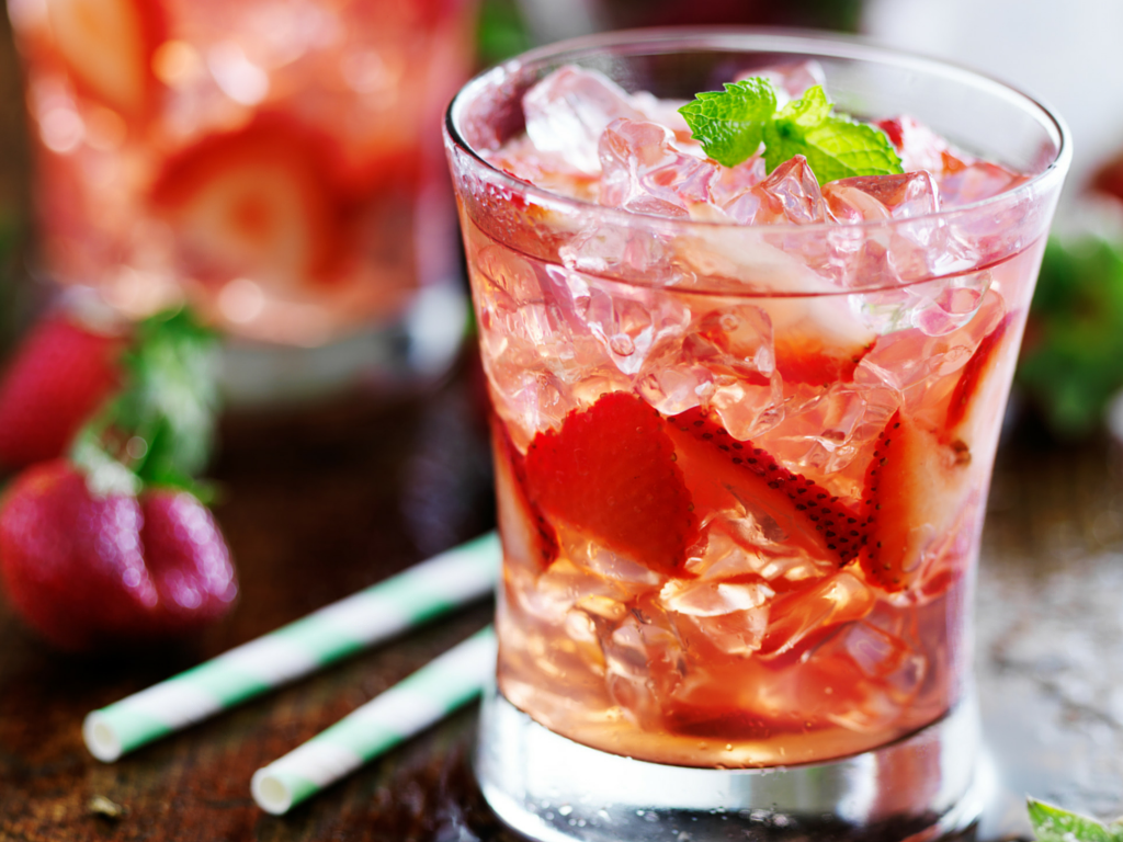 Strawberry Basil Shrub Recipe