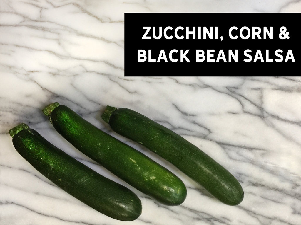 Zucchini, Corn & Black Bean Tacos