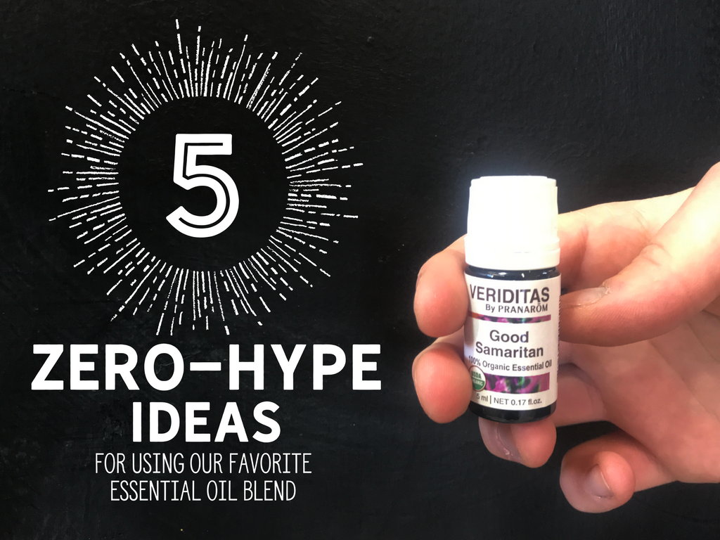 5 Zero Hype Ways to use Our Favorite Essential Oil Blend