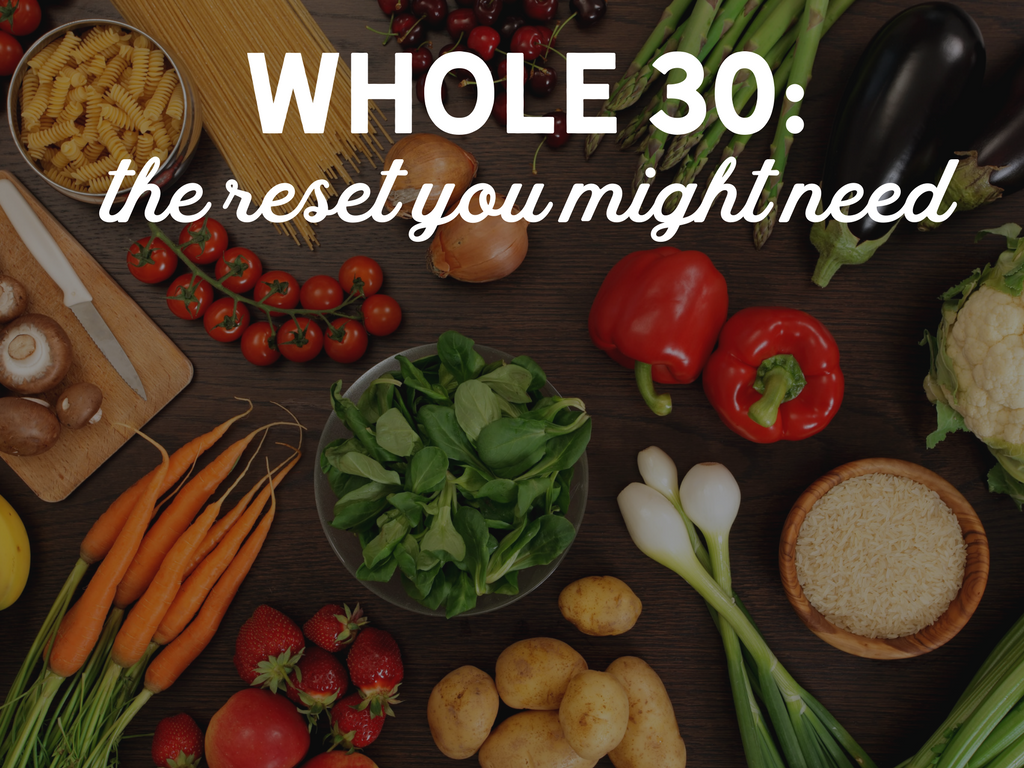 Whole 30: The Reset You Might Need
