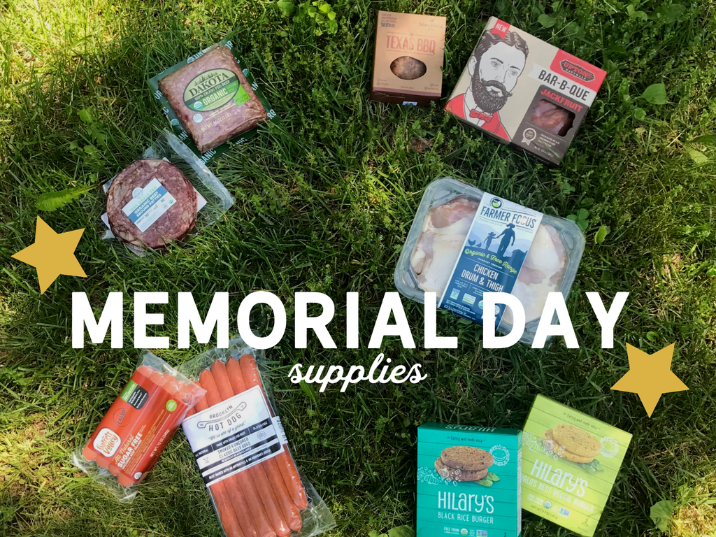 Memorial Day Weekend Supplies
