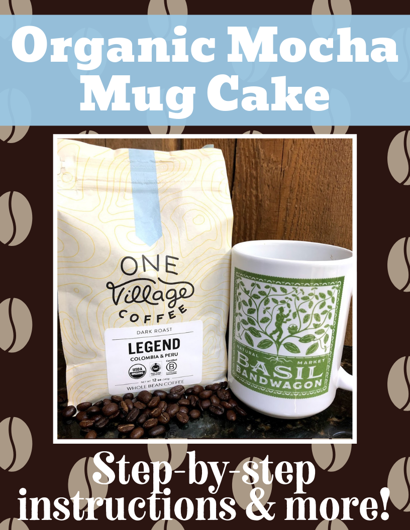 Organic Mocha Mug Cake