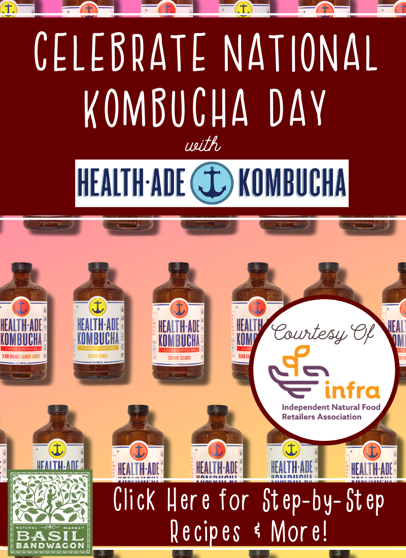 Celebrate National Kombucha Day with Health-Ade Kombucha Recipes!