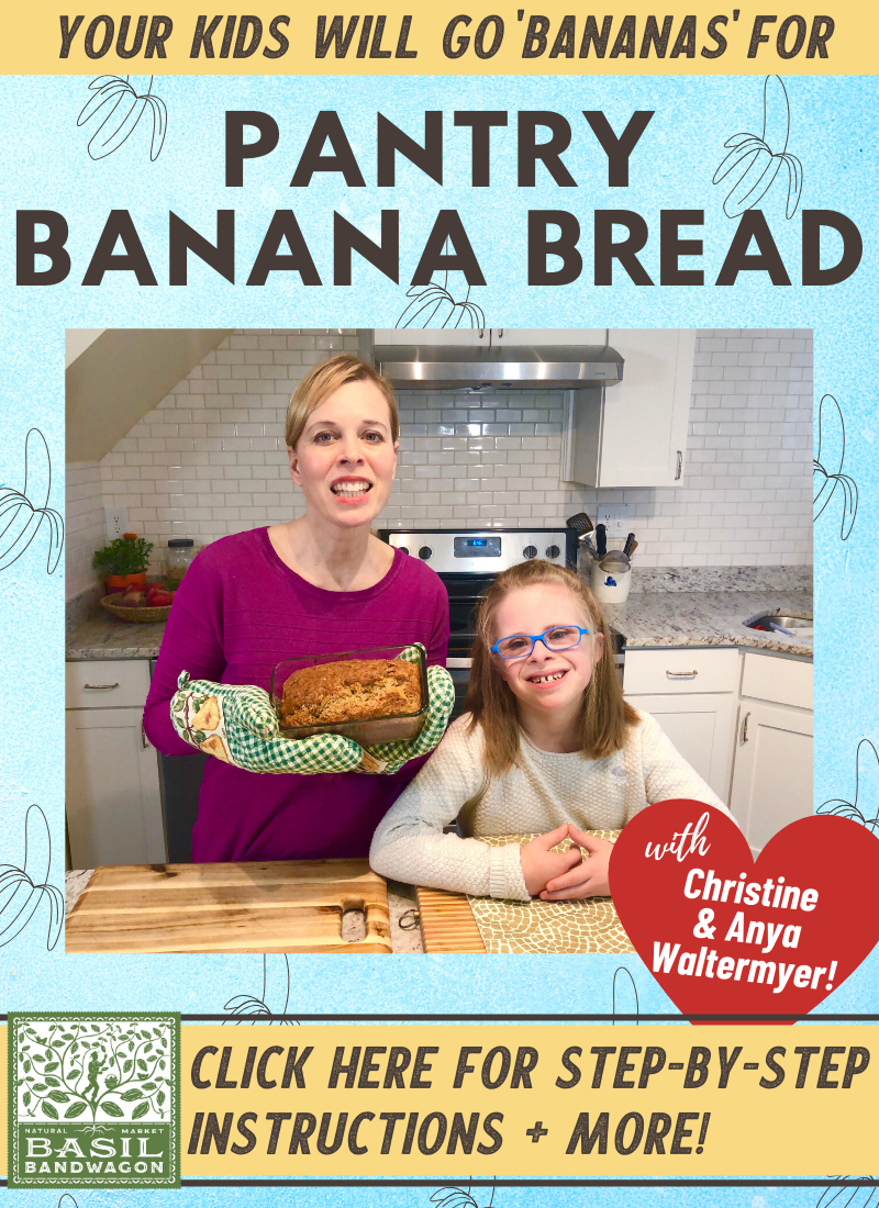 Pantry Banana Bread with Christine & Anya Waltermyer!