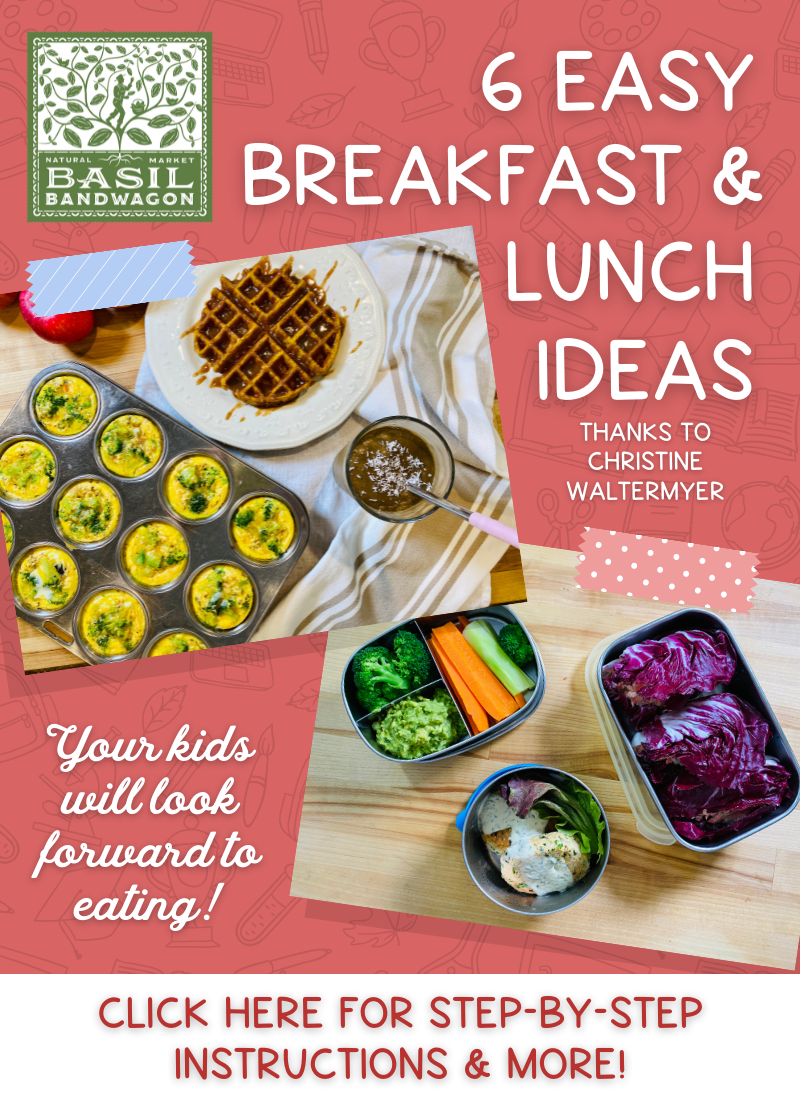6 Easy Breakfast & Lunch Ideas thanks to Christine Waltermyer!