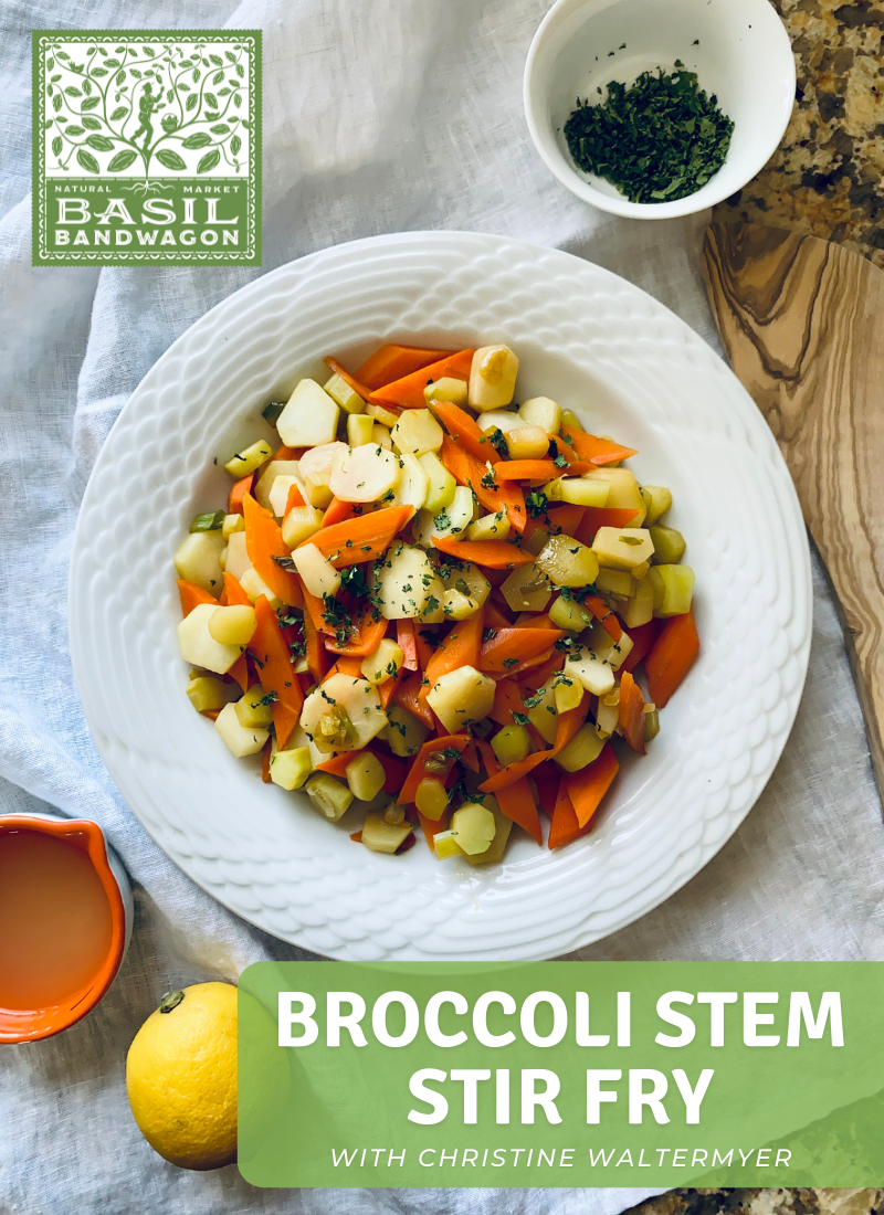 Broccoli Stem Stir Fry