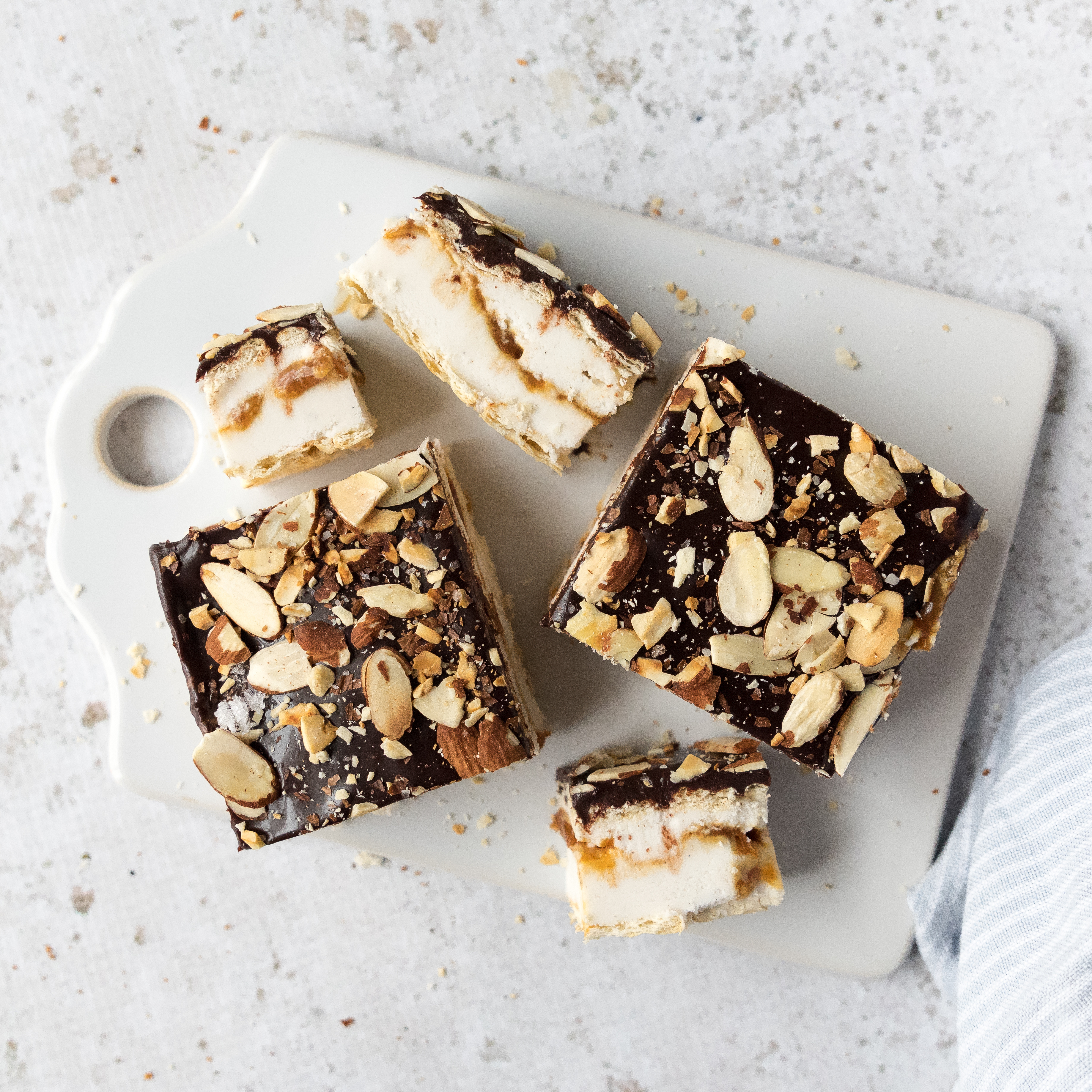Salted Caramel Ice Cream Sandwiches