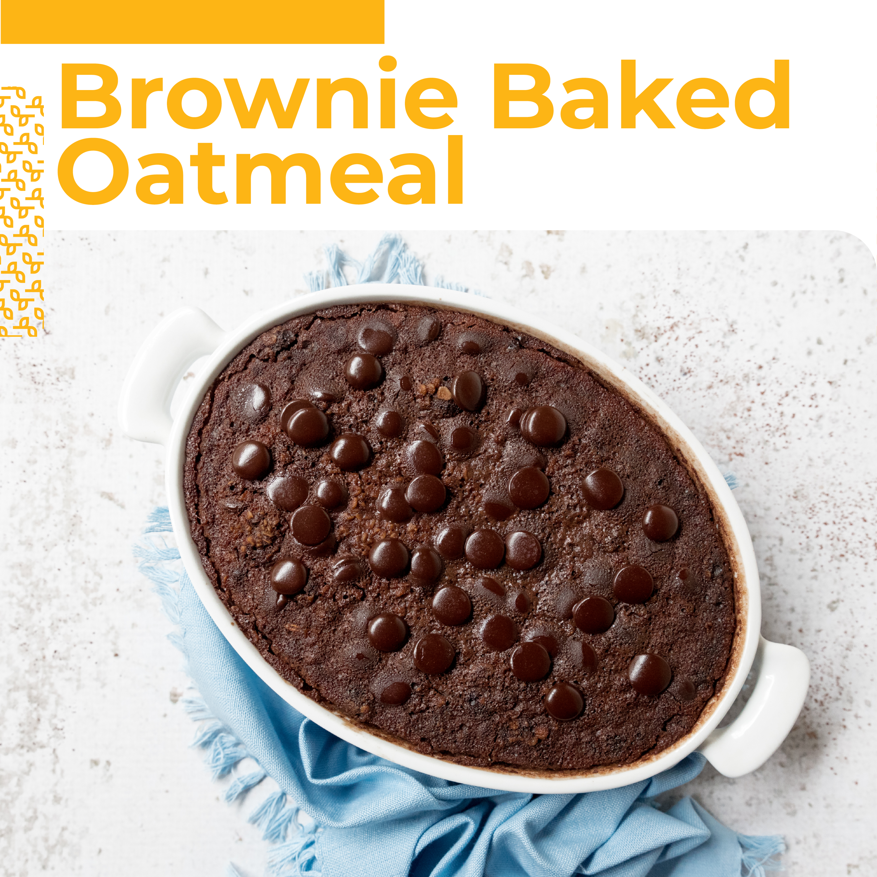Brownie Baked Oatmeal
