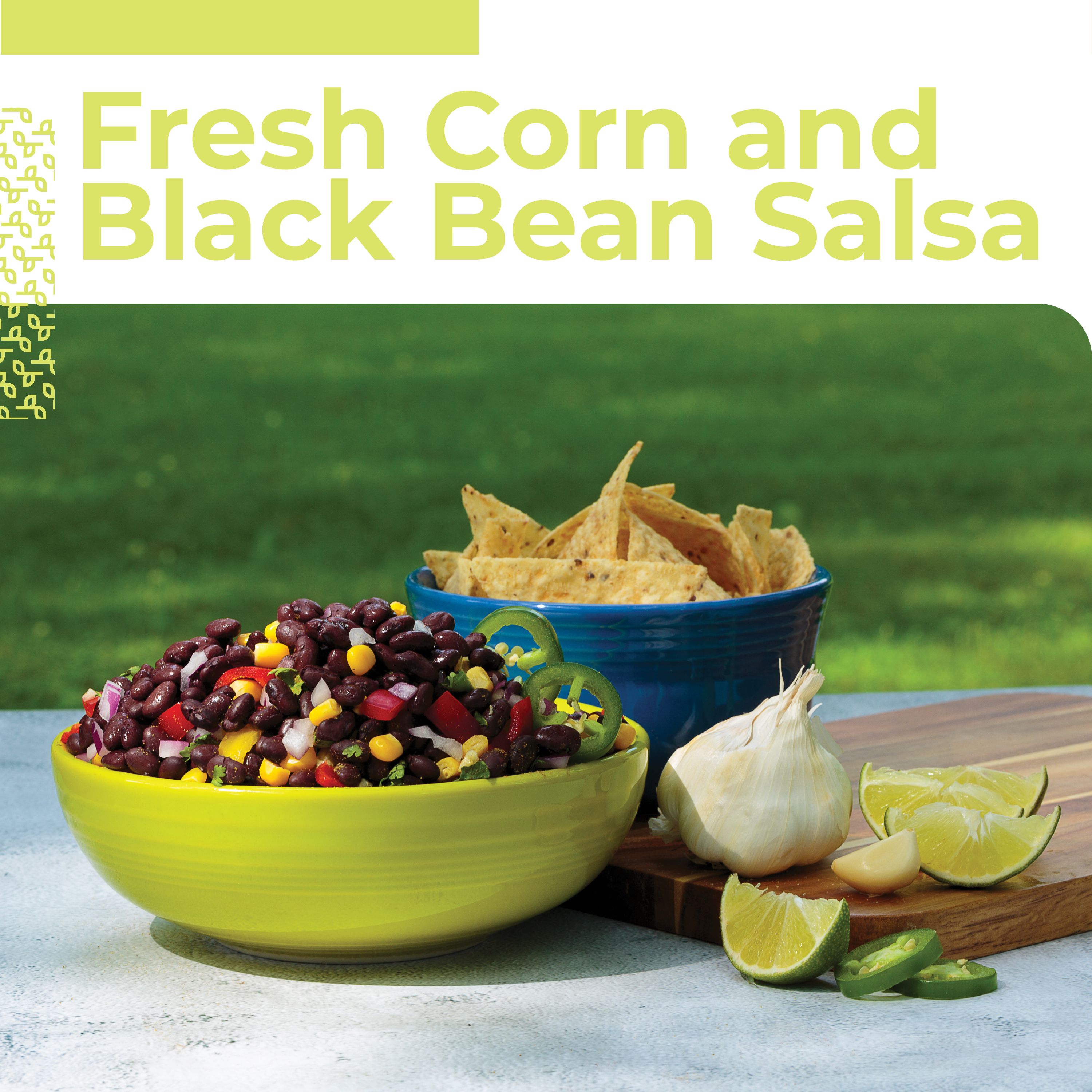 Fresh Corn and Black Bean Salsa