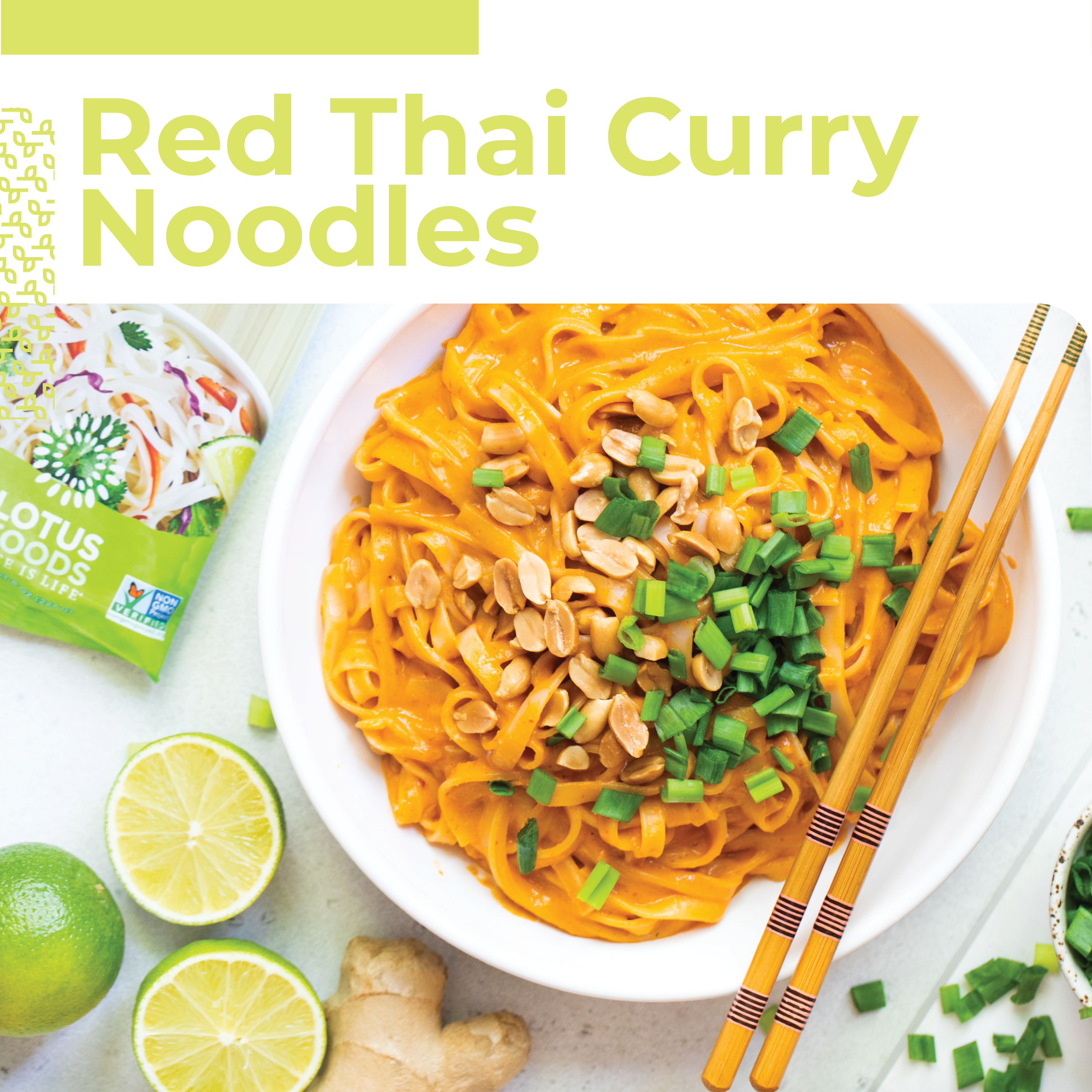 Red Thai Curry Noodles