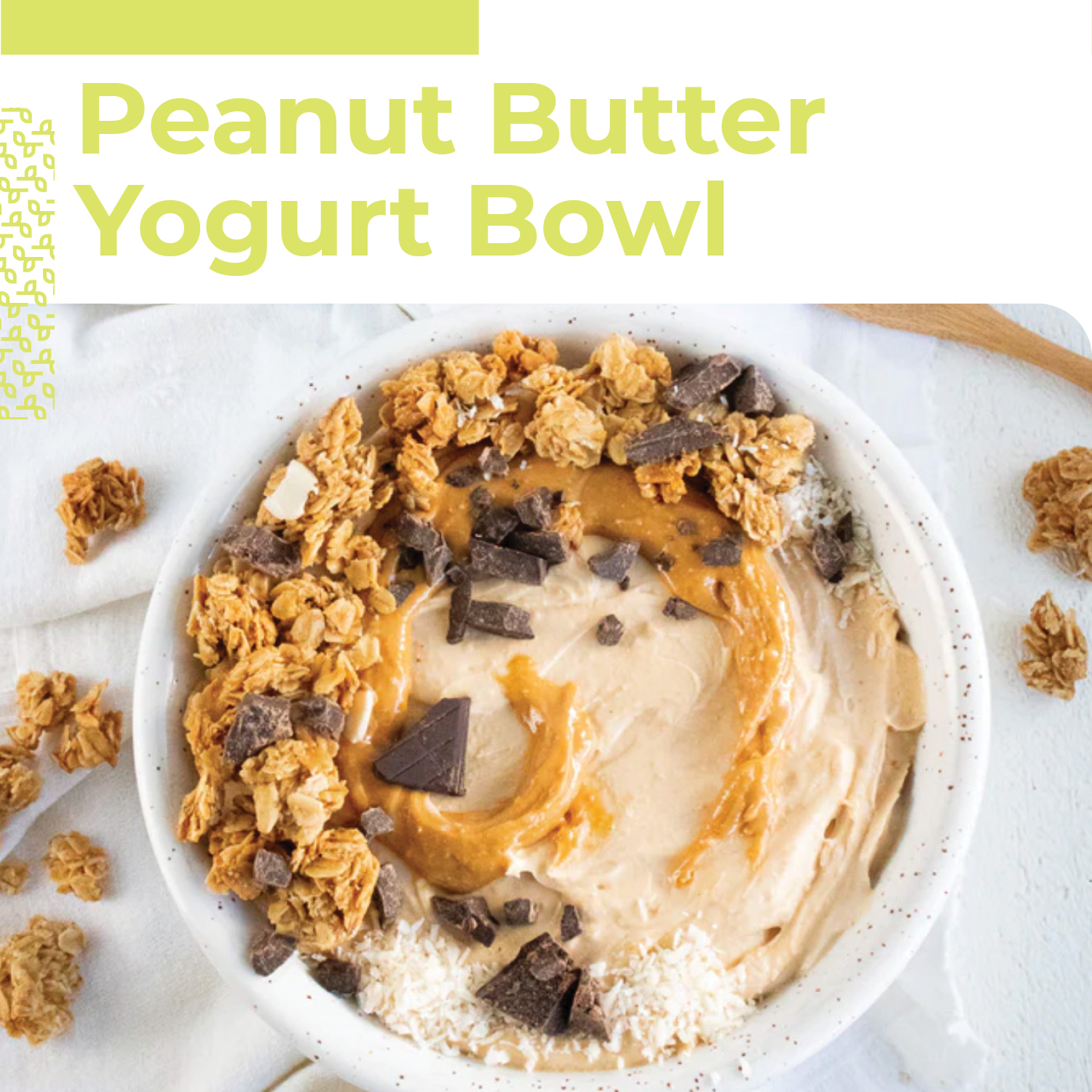Peanut Butter Yogurt Bowl