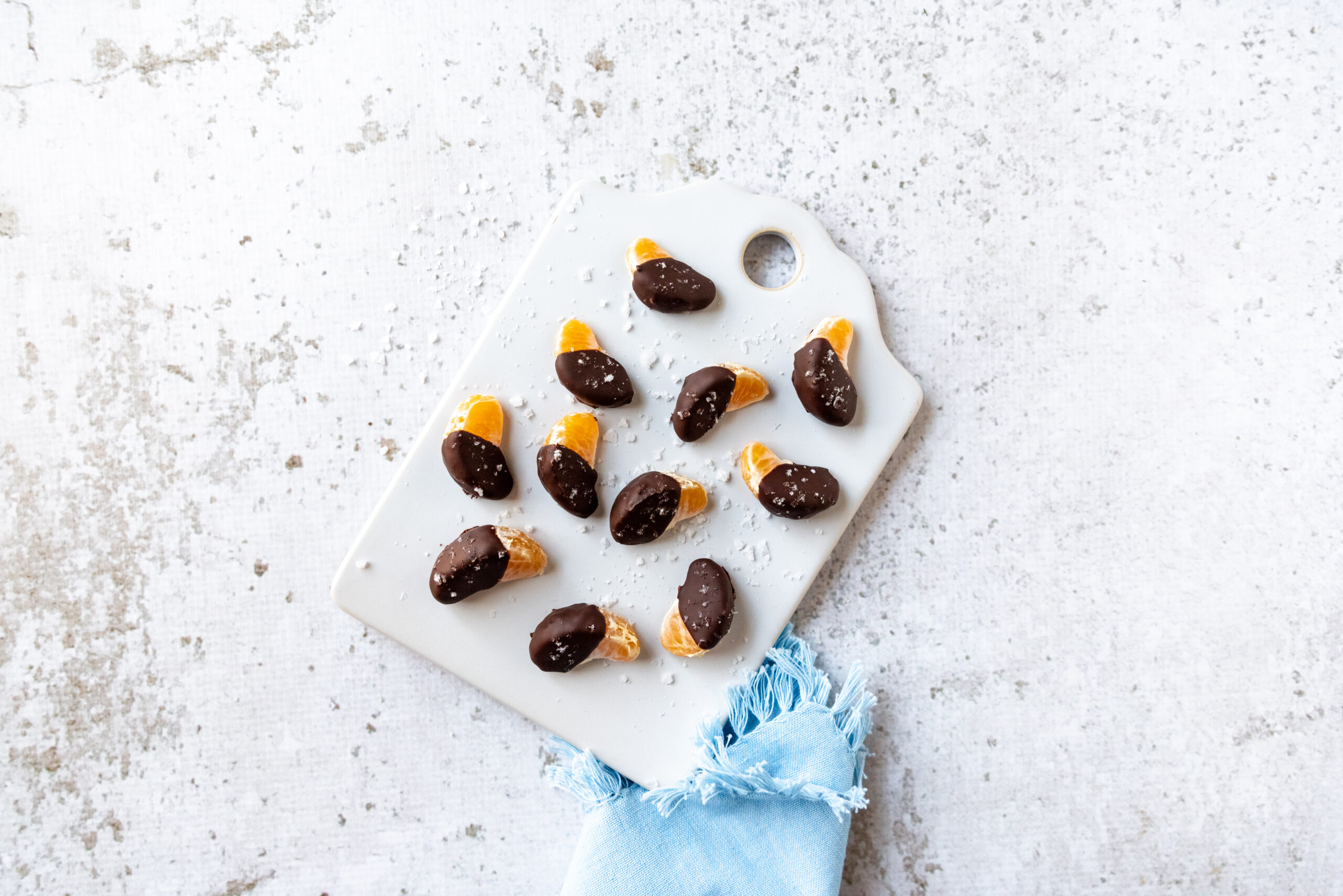 Chocolate Sea Salt Mandarin Oranges