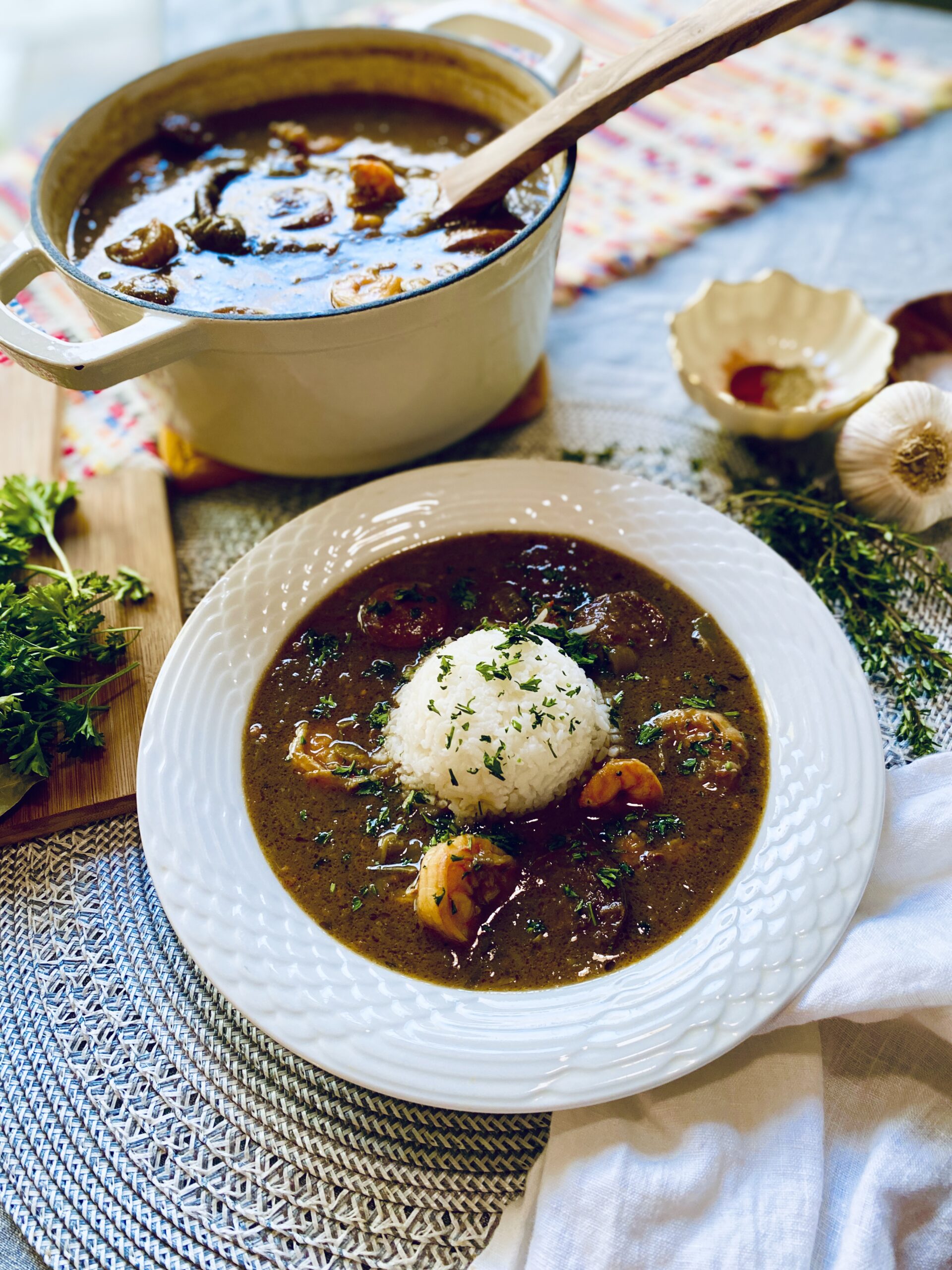 Seafood Gumbo with Christine Waltermyer