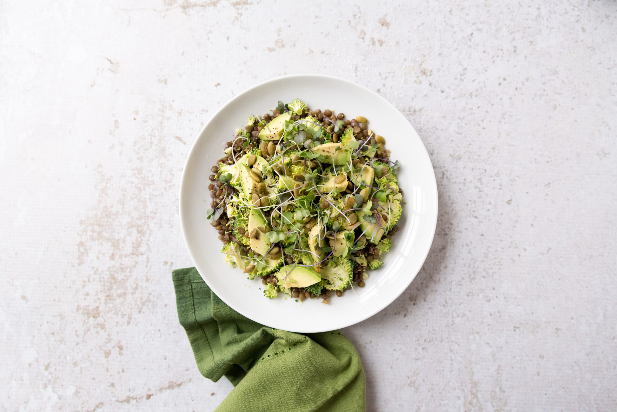 Emerald Lentil Salad