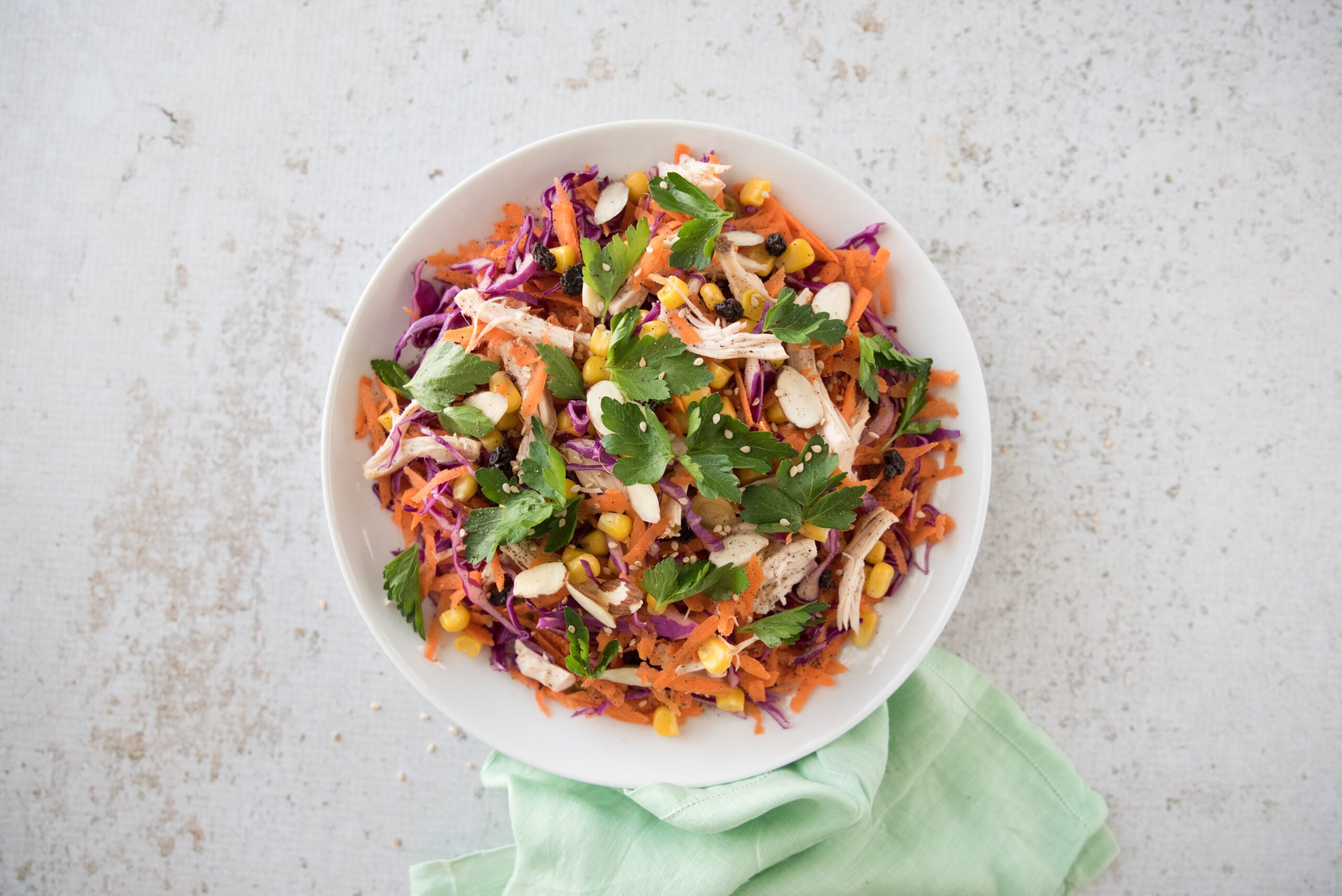 Shredded Carrot Salad