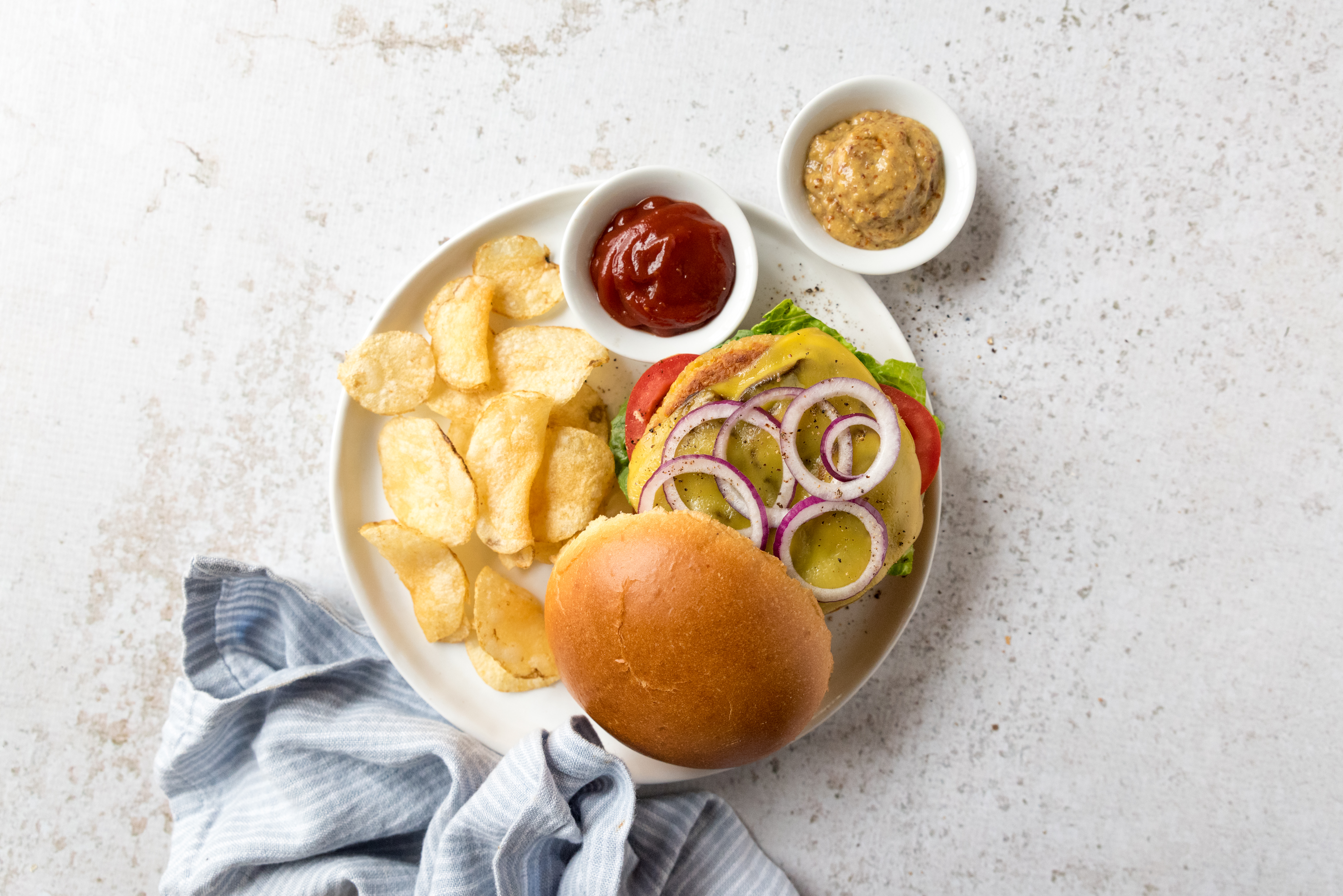Swiss Mushroom Quinoa Burgers