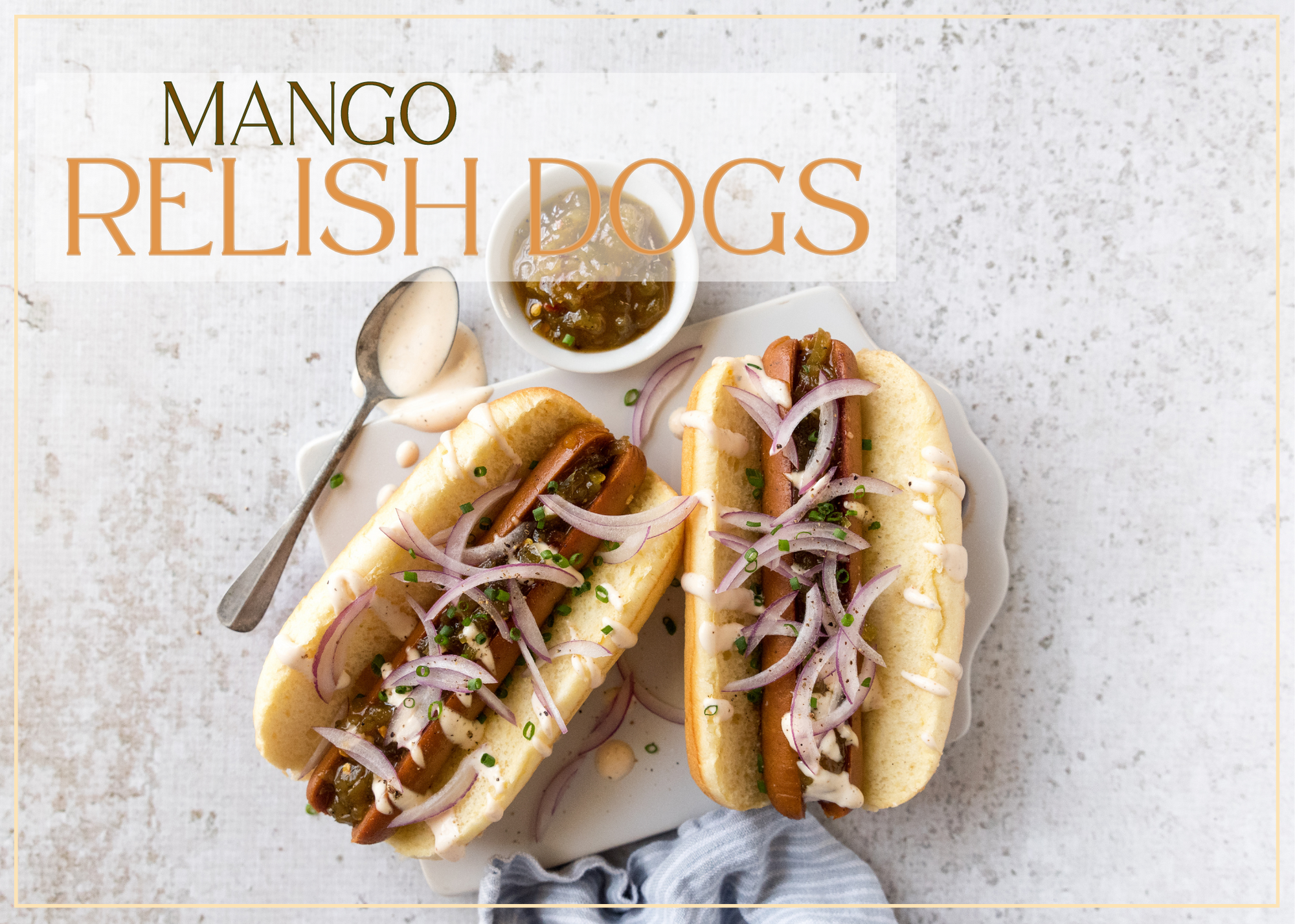 Mango Relish Dogs