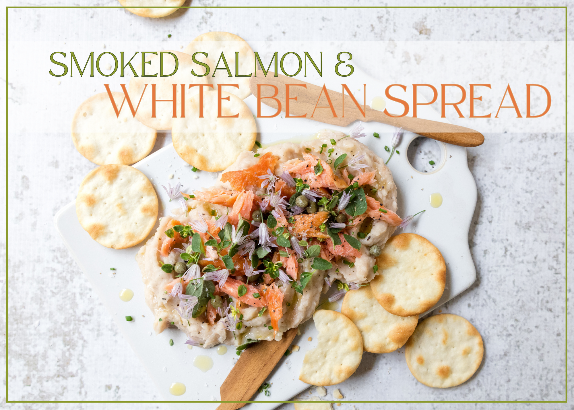 Smoked Salmon and White Bean Spread