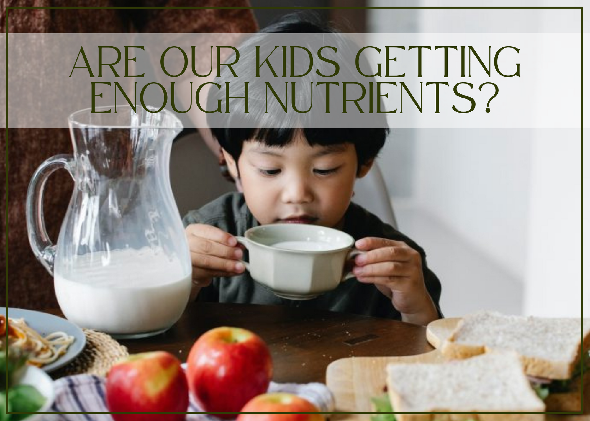 Are our kids getting enough?