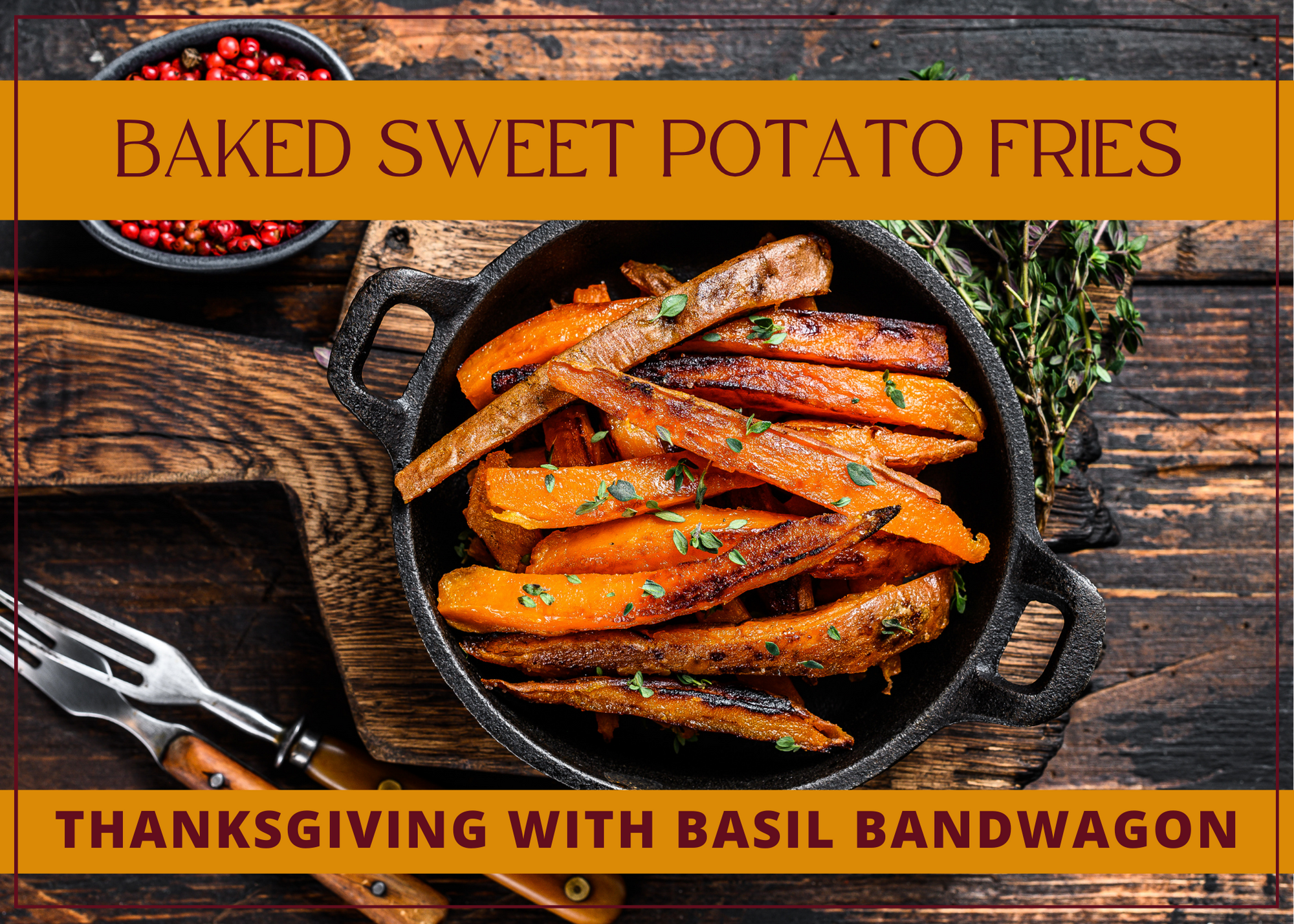 Baked Sweet Potato Fries