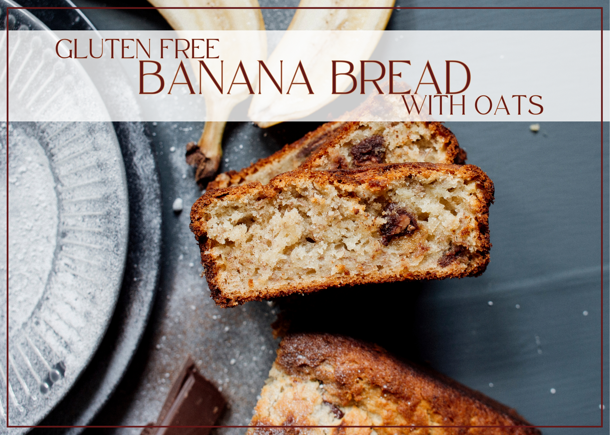 Gluten Free Banana Bread with Oats