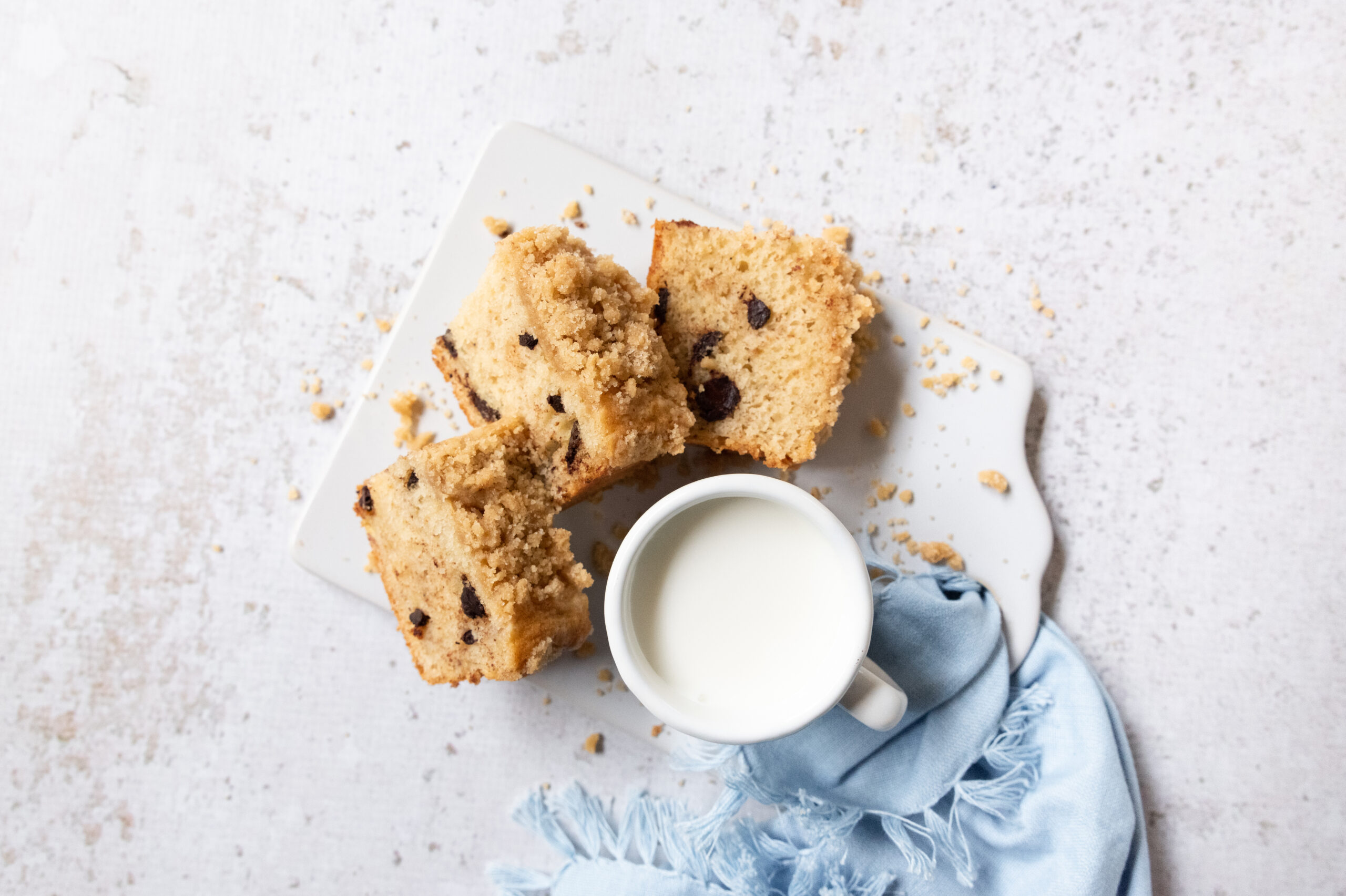 Banana-Chocolate Crumb Cake