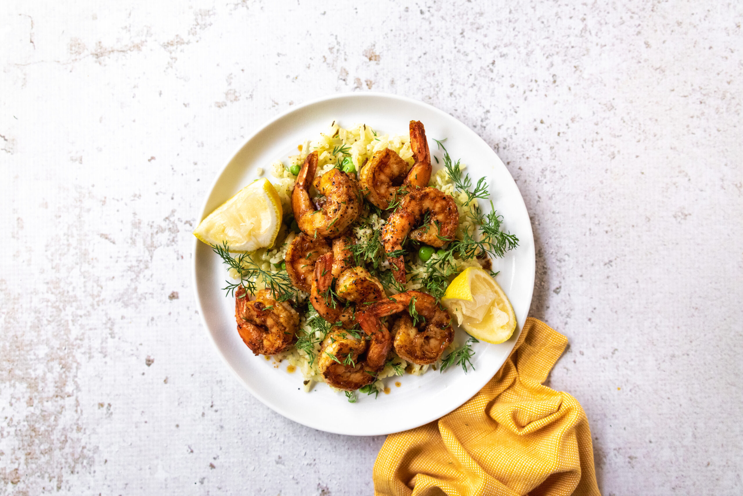 Spiced Dill Shrimp