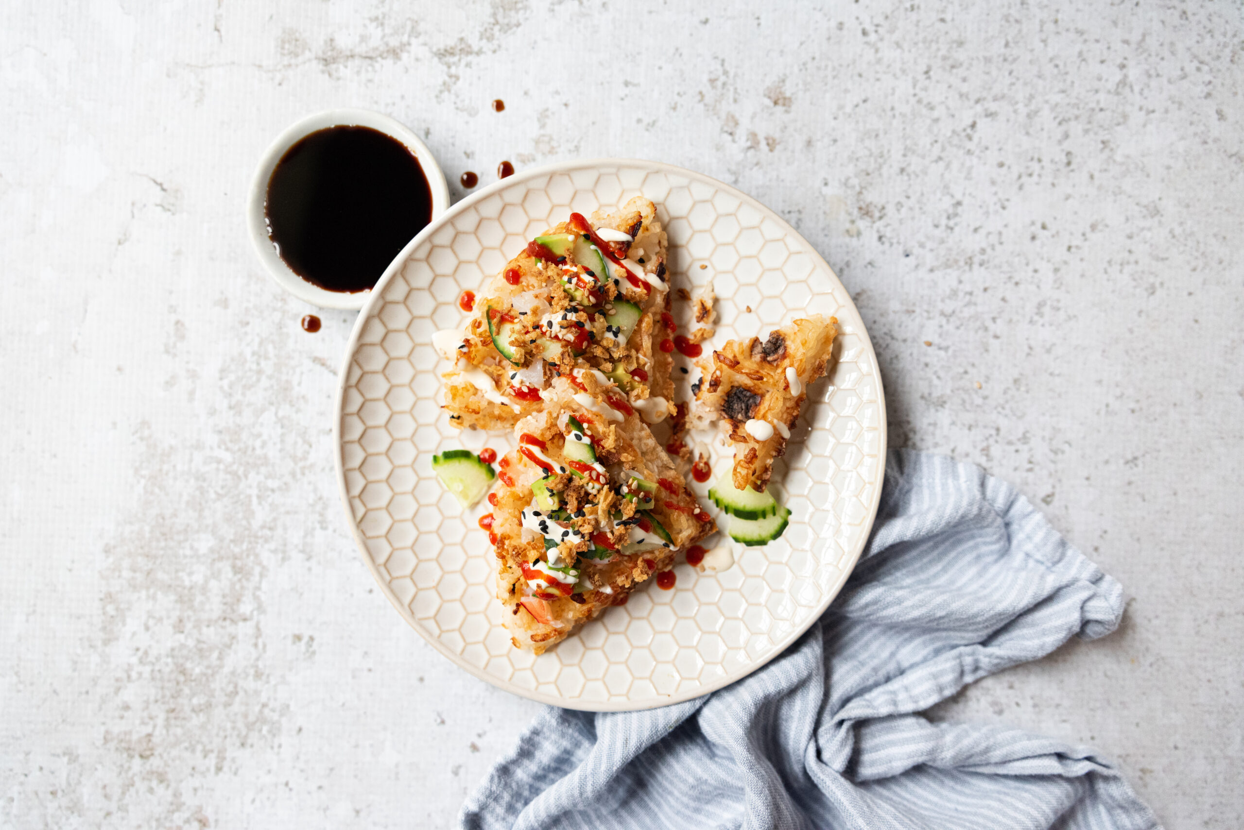 Sushi Waffles