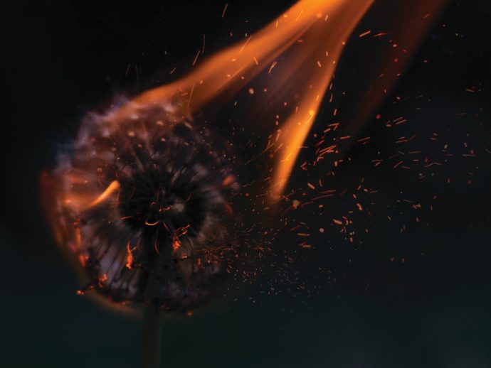 Breathing fire?