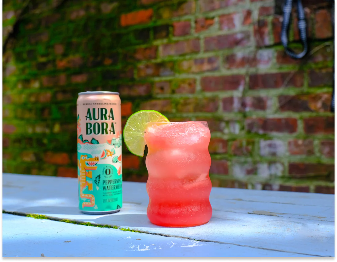 Why we love Aura Bora Herbal Sparkling Water
