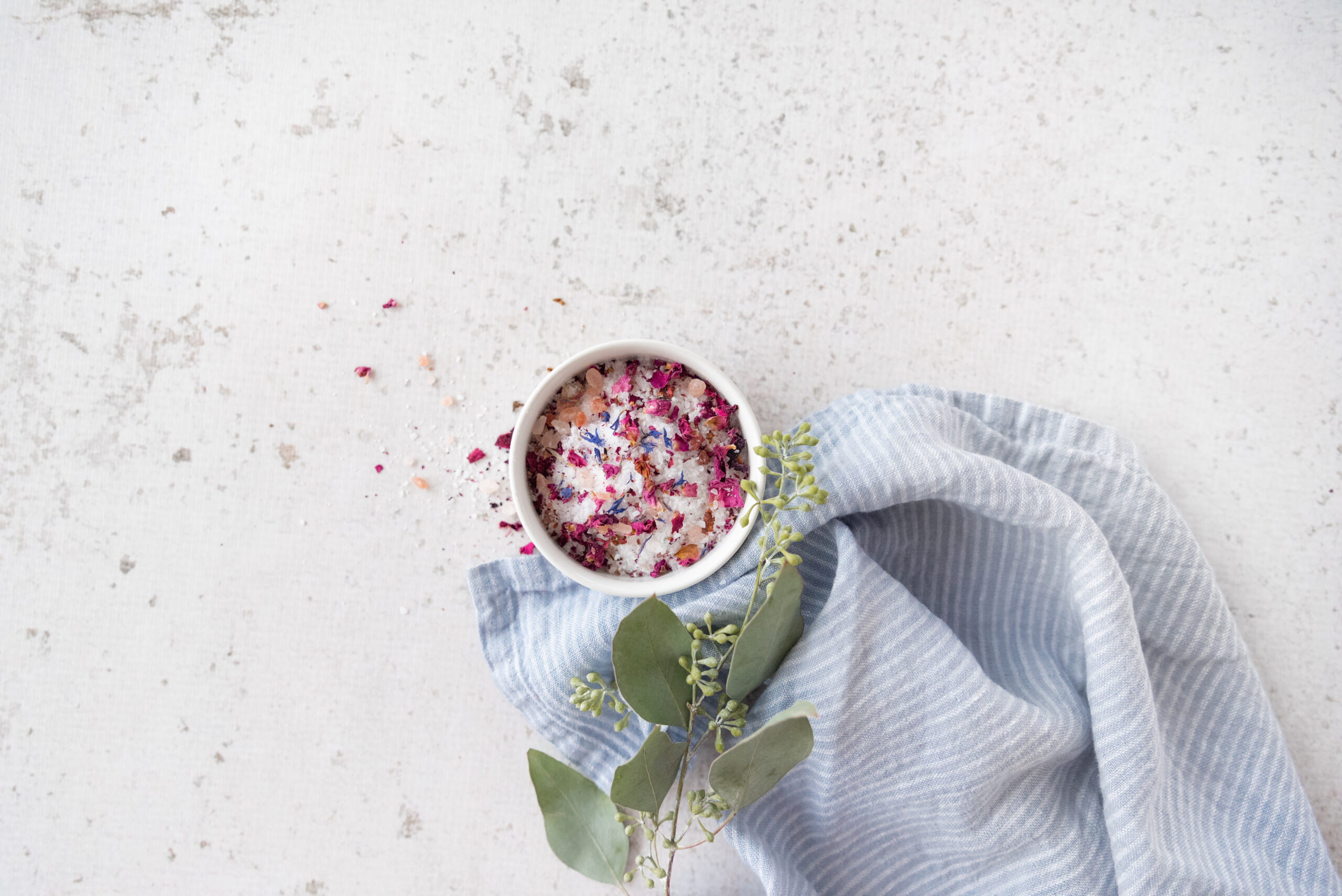 Rose Petal Bath Salts