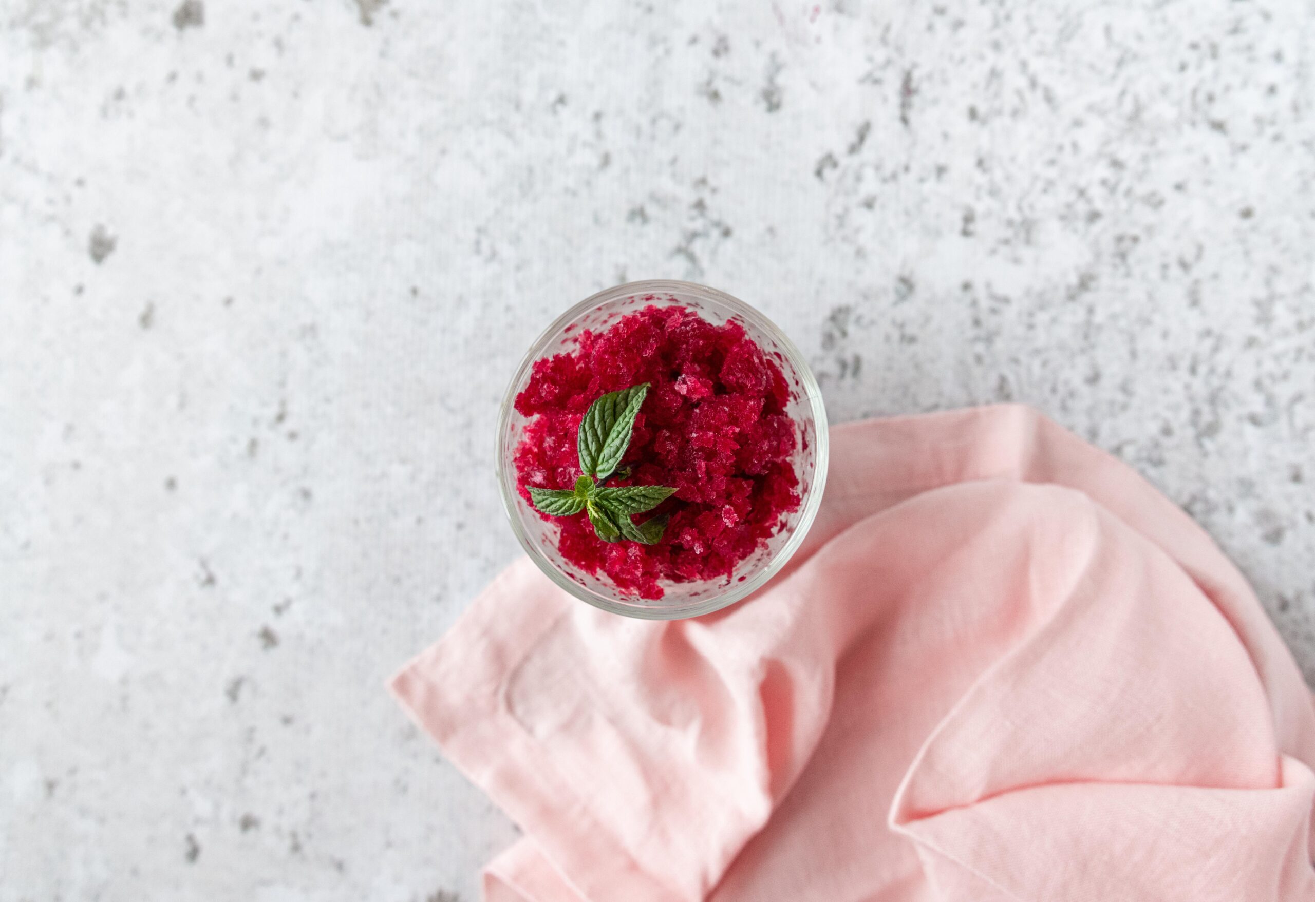 Blood Orange Granita