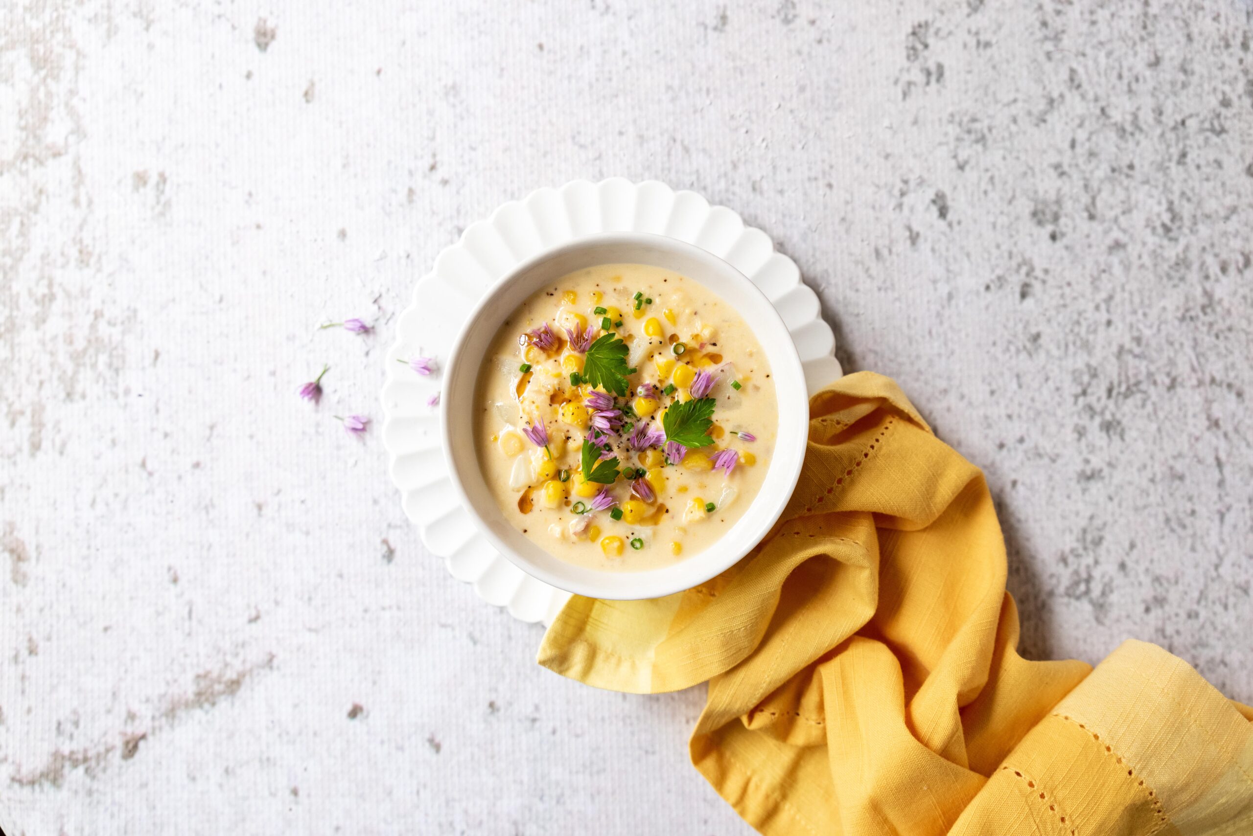 Miso Corn Chowder
