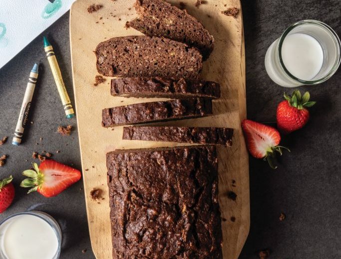 Banana Chocolate Zucchini Bread