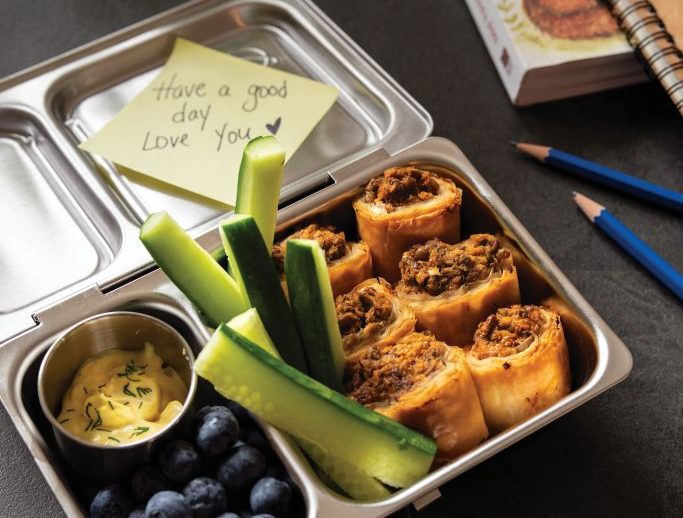 Squash and Lentil Rolls