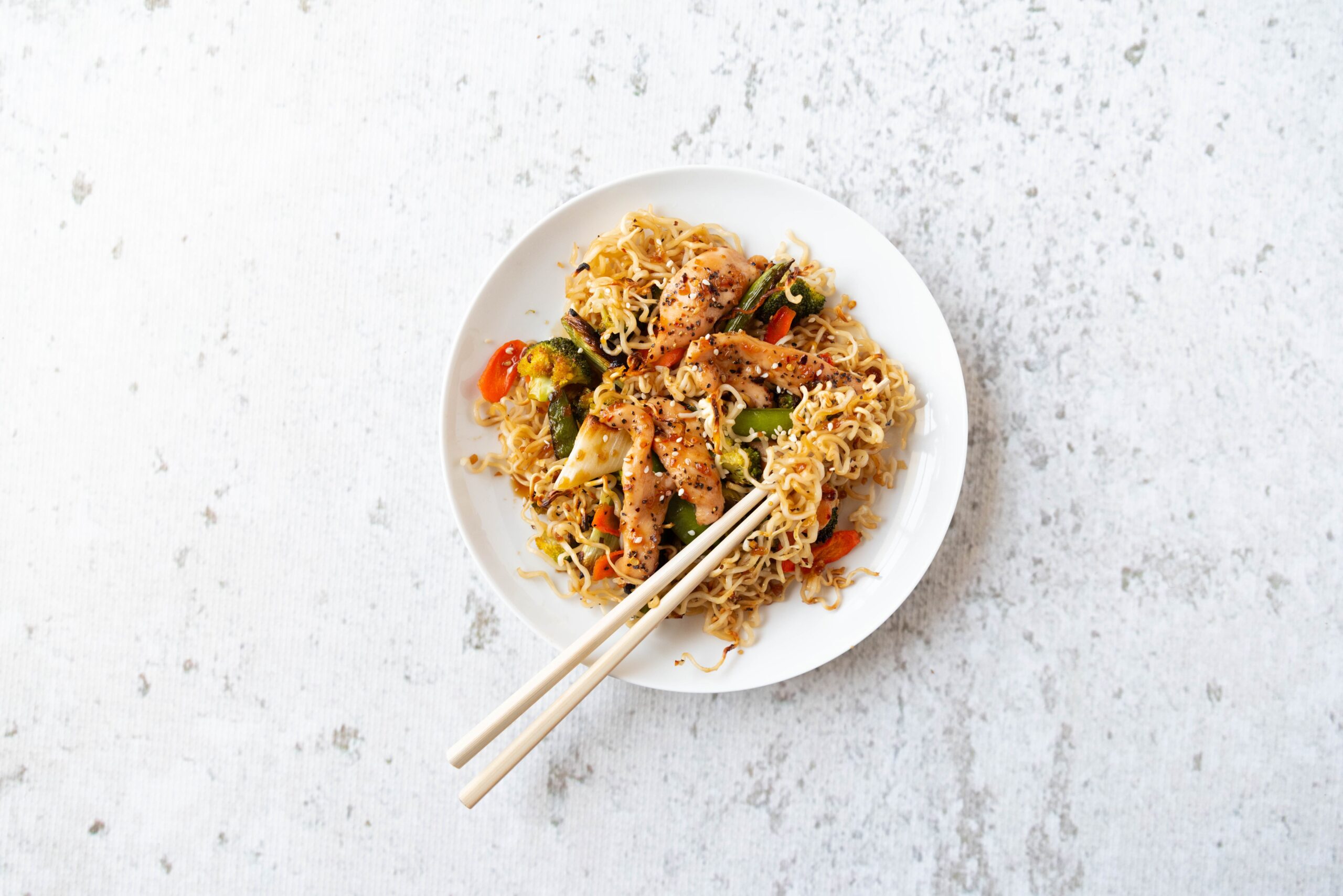 Crispy Sheet Pan Ramen