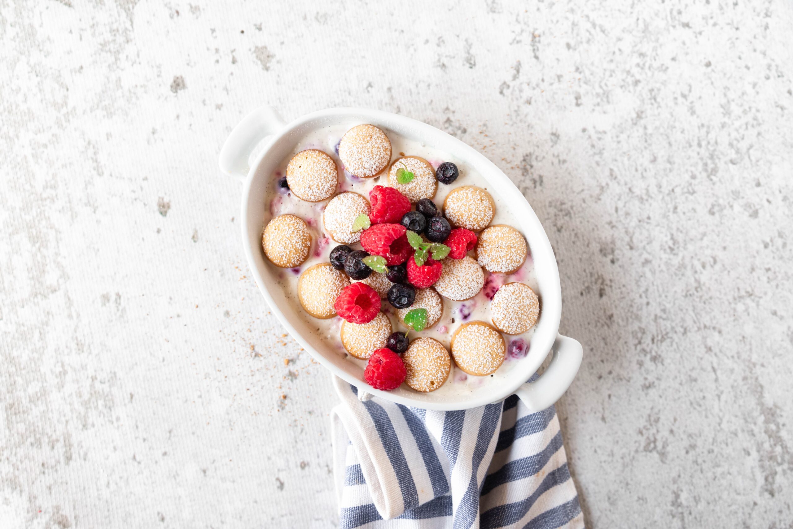Berry Ice Box Cake